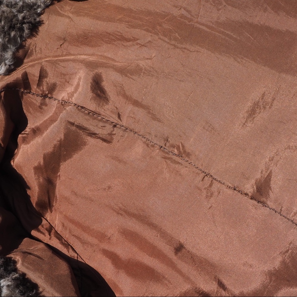 ⛔️SOLD⛔️ VINTAGE FAUX FUR LONGLINE HOODED COAT - Picture 11 of 12
